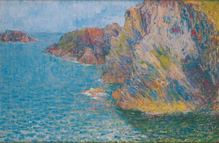 La Pointe de Morestil par mer calme, John Peter Russell